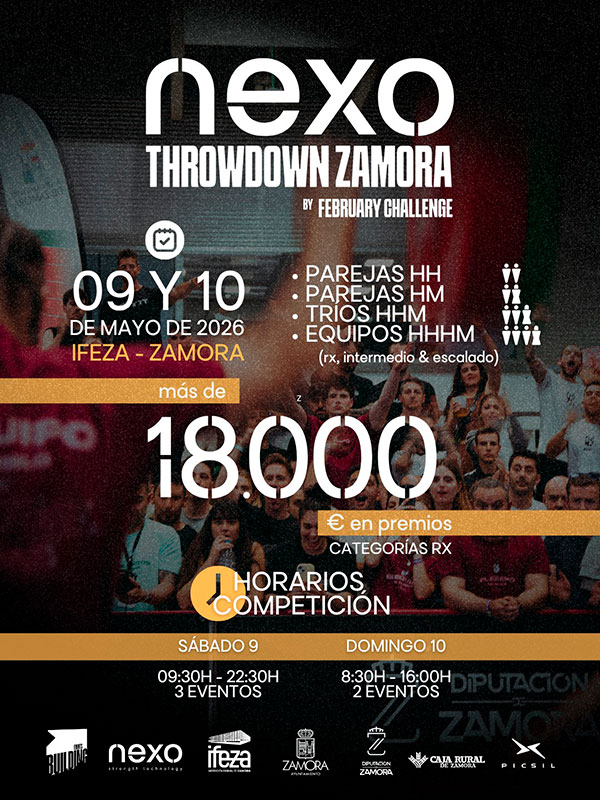 February Challenge Zamora - Nexo Throwdown - IFEZA